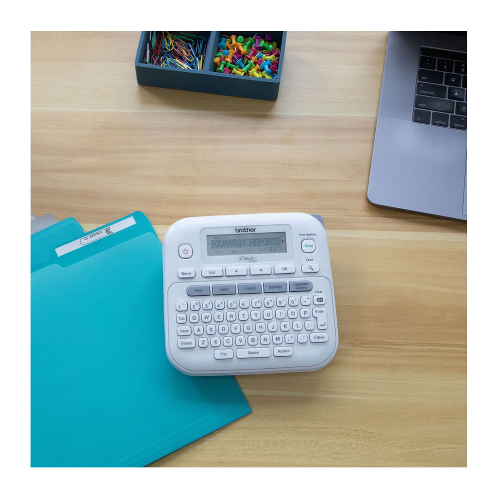 P-Touch Portable Label Maker with Laminated Tape and Storage Case - Image 4