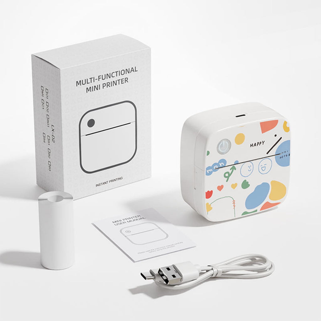 Momihoom Label Maker Machine with Tape, Portable Bluetooth Mini Label Printer for Organizing Storage, Rechargeable Thermal Label Maker Small - Image 4