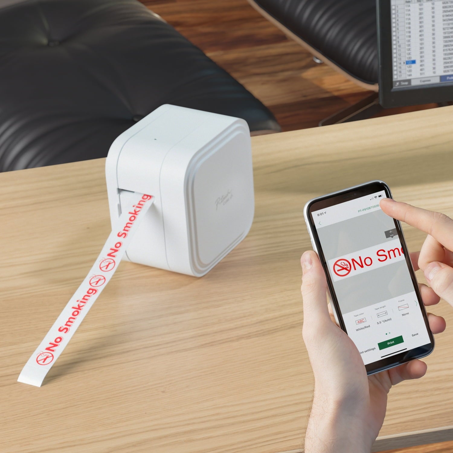 CUBE XP Label Maker with Bluetooth Wireless Technology - Image 5