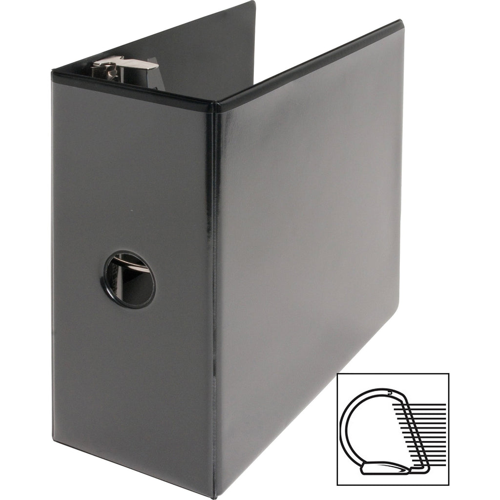 Basic D-Ring View Binders, 1 Each, Black - Image 2