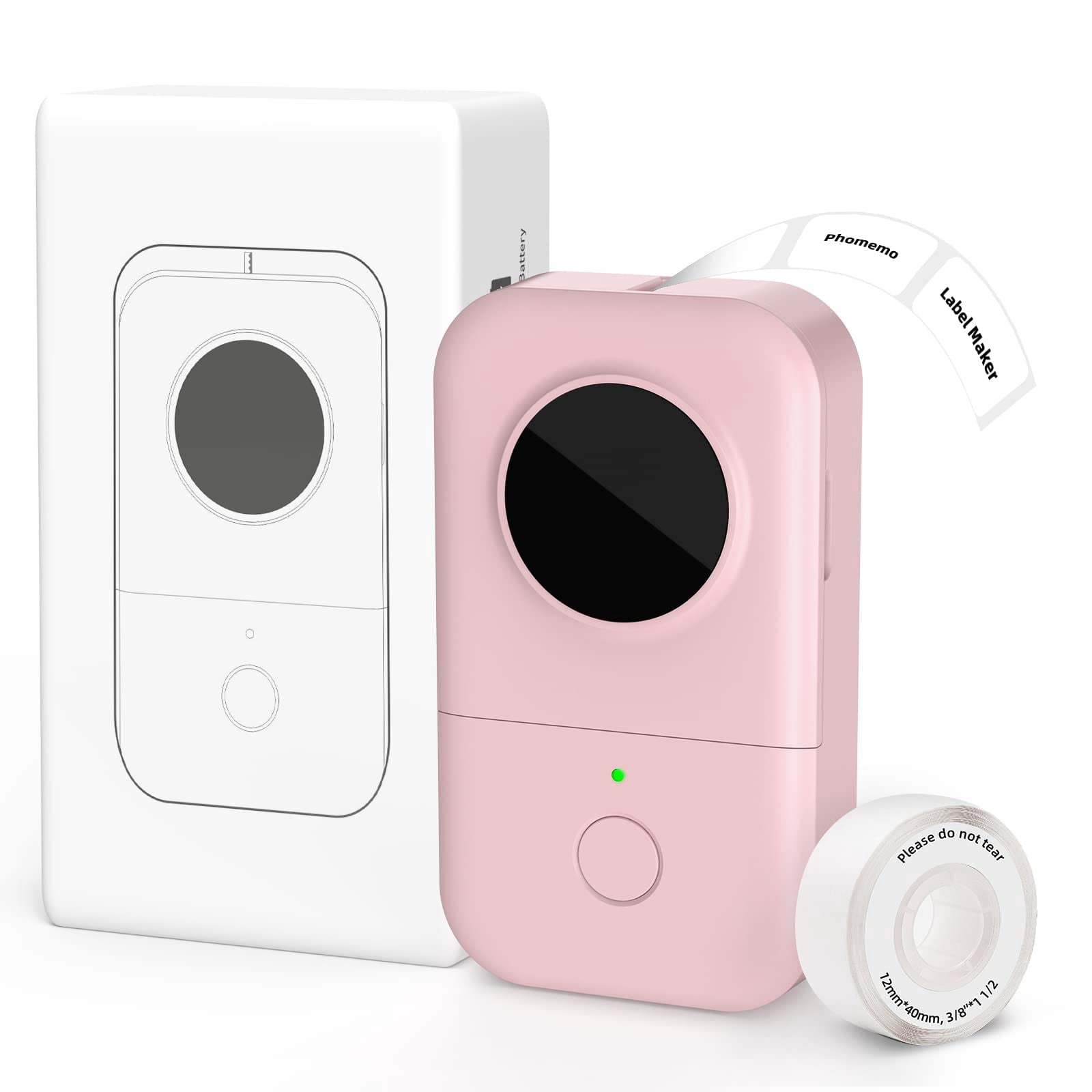 Label Maker, D30 Portable Bluetooth Label Maker Machine with Tape, Small Mini Label Printer, Multiple Templates Fonts... - Image 4