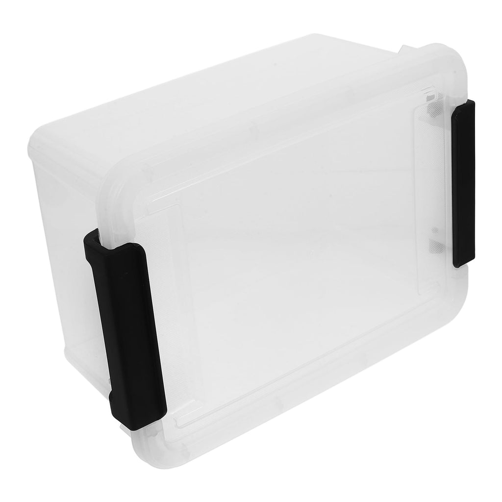 Document Plastic Storage Box Sleek Design For Office Workers 1Pack 11.8X9.1X5.6In - Image 5