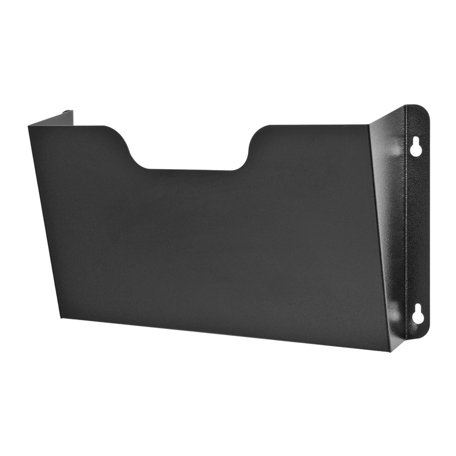 Single Unit Metal Wall Mount File Organizer Pocket File Holder Mail Organizer Office Wall Hanging Files Magazines Org... - Image 5