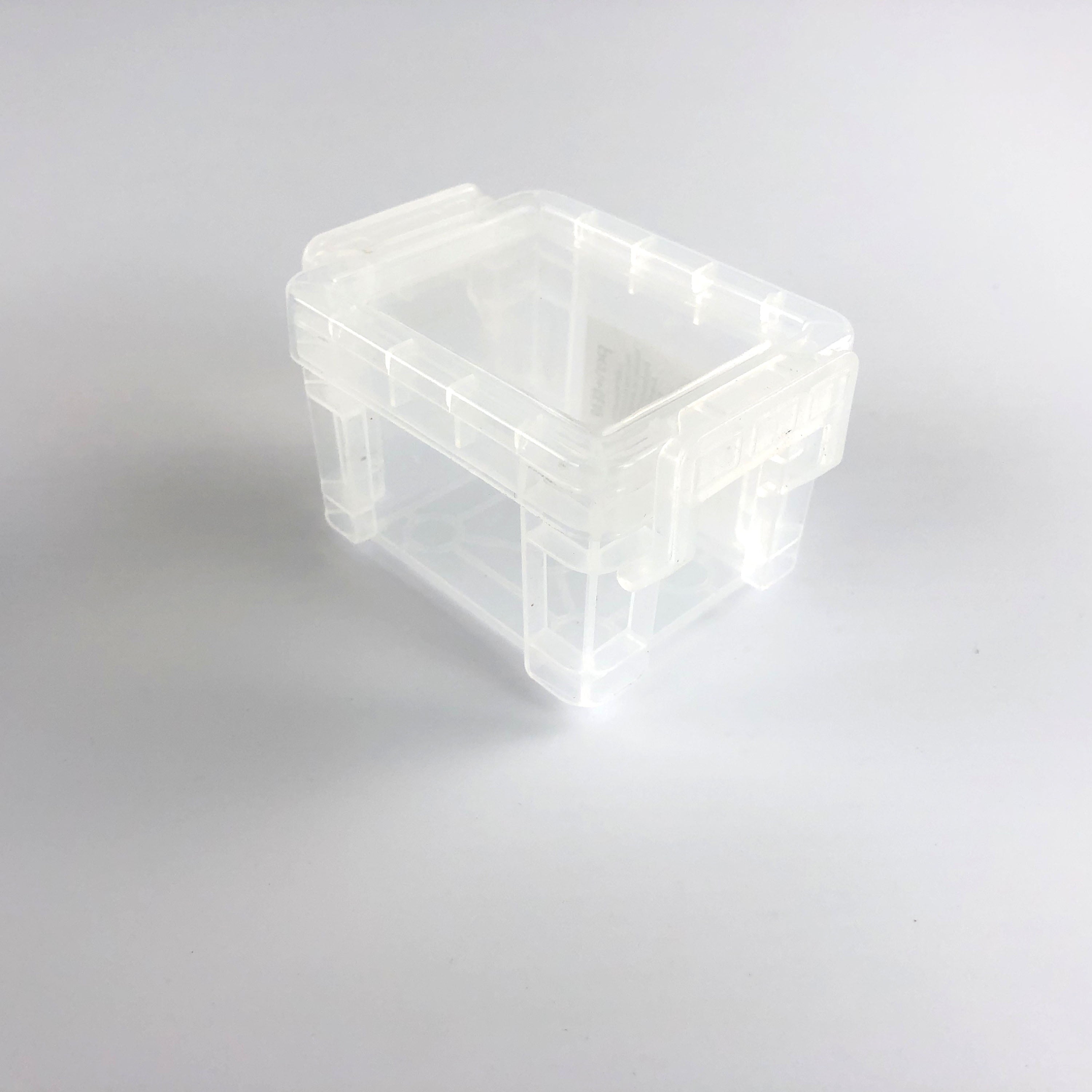 (8 pack) Pen + Gear Plastic Pixie Box, Clear Storage Box,New Desktop Organizer,1 Count per Pack - Image 3