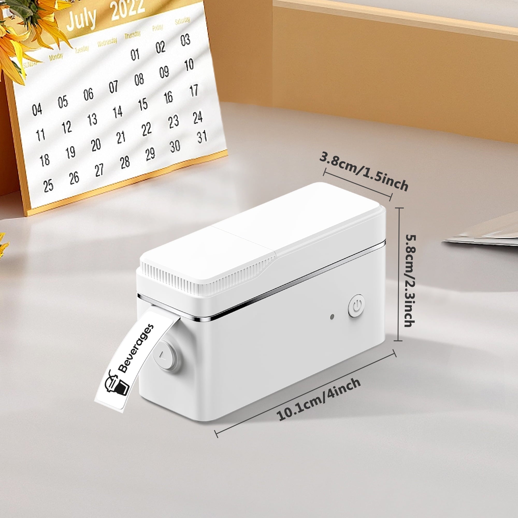 FLEXYVA P31S Label Maker Machine with Tape, Portable Thermal Printer, Bluetooth Label Printer for Organizing storage in offices and home, St - Image 3