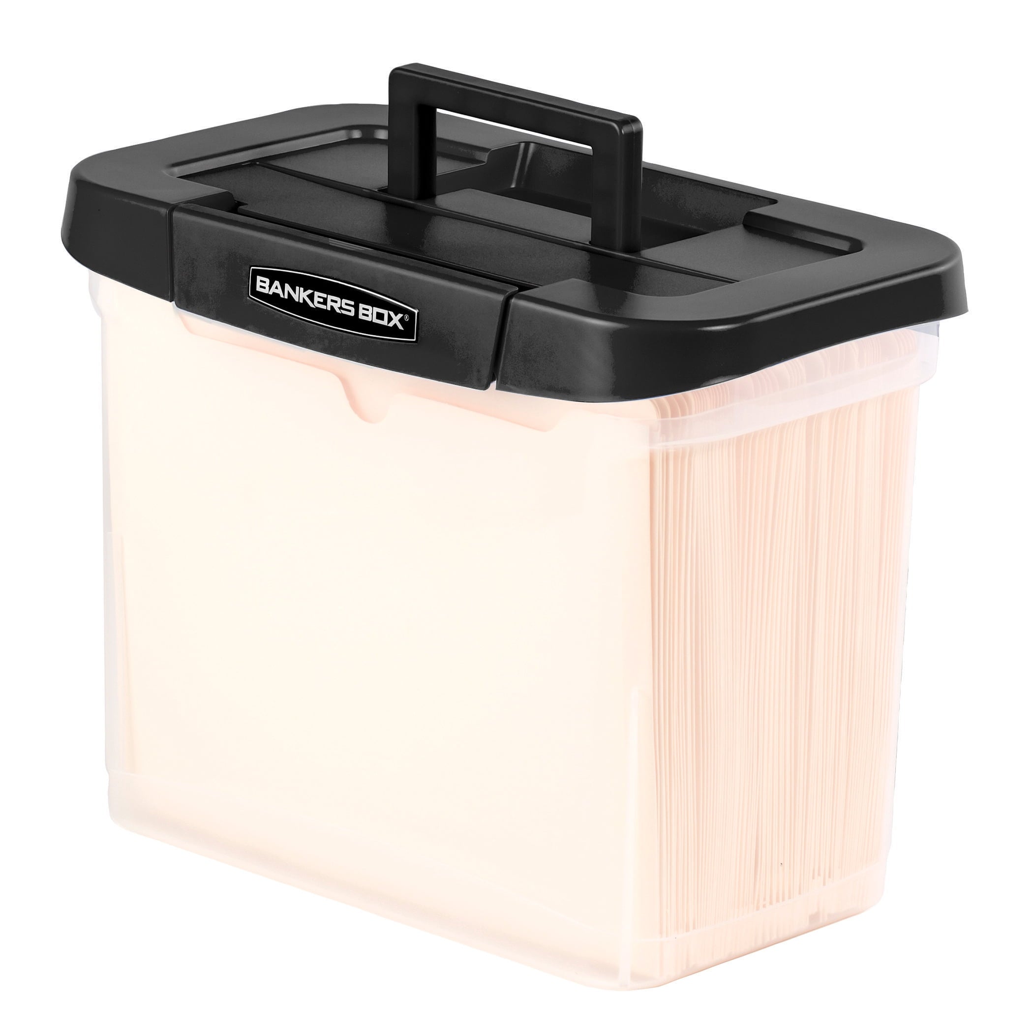 Plastic Letter Size File Organizer, Clear - Image 4