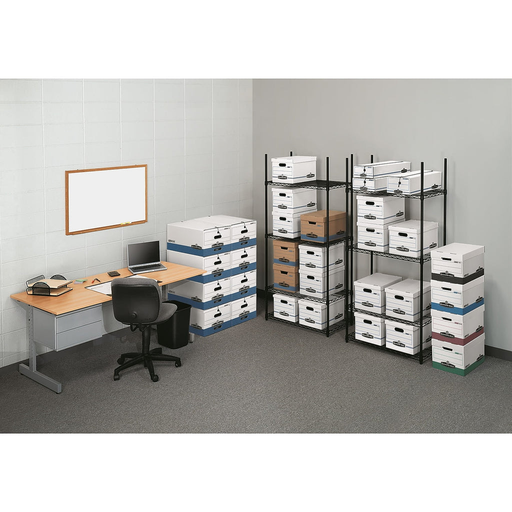 20 Pack Stor/File Basic Duty File Storage Boxes, Lift-Off Lid, Letter/Legal - Image 5