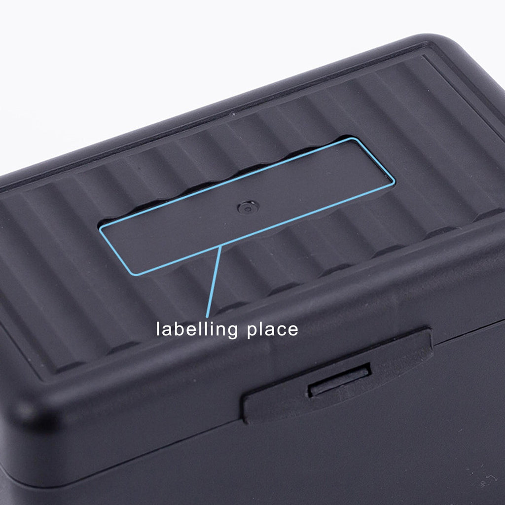 （storage box）4"x6" Index Card Holder, Index Card Box Organizer Storage for Home Recipes Flashcards Address Office - Image 4