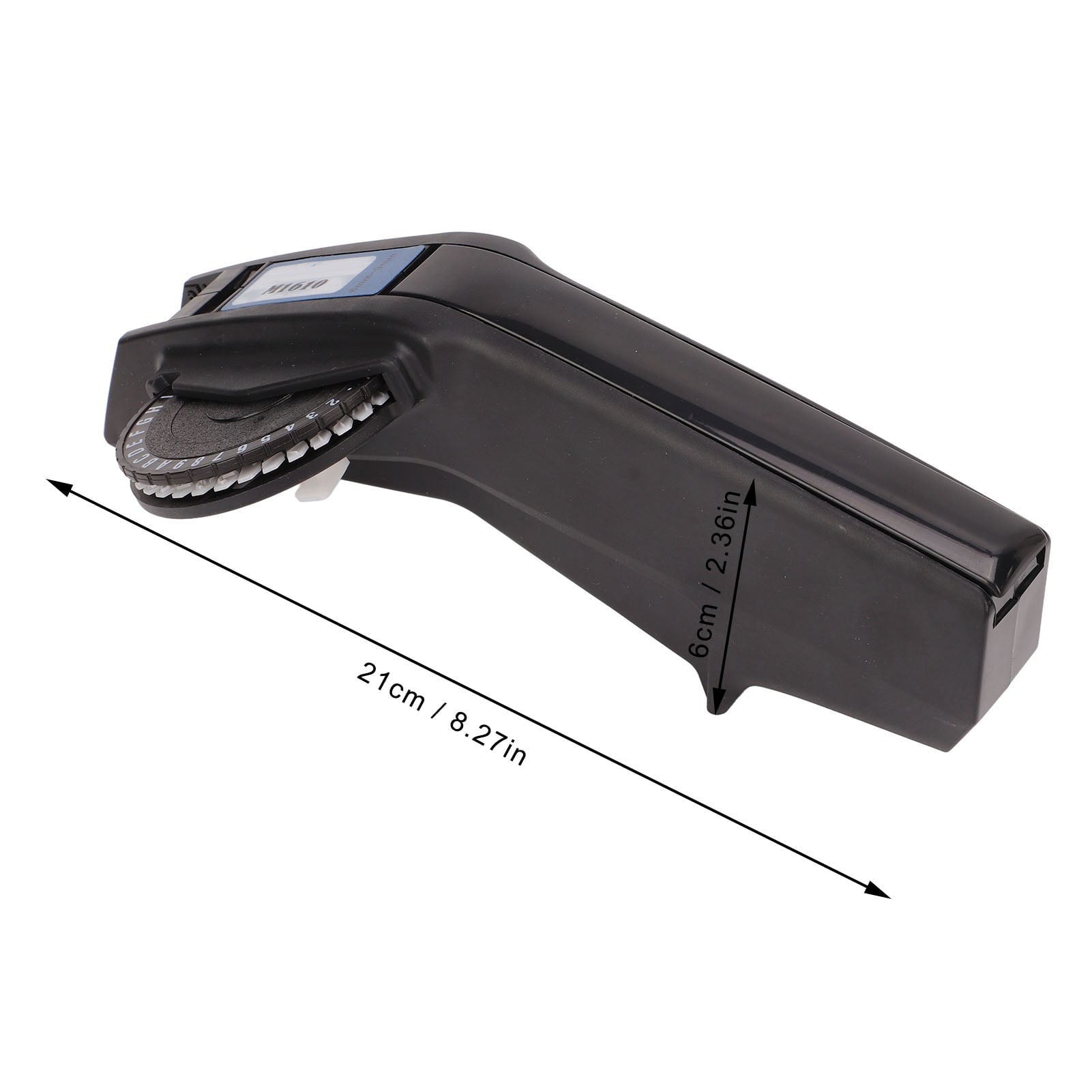 Embossing Label Maker Clear Number Letter One Hand Operation Durable ABS Making Embosser for DIY Red - Image 4