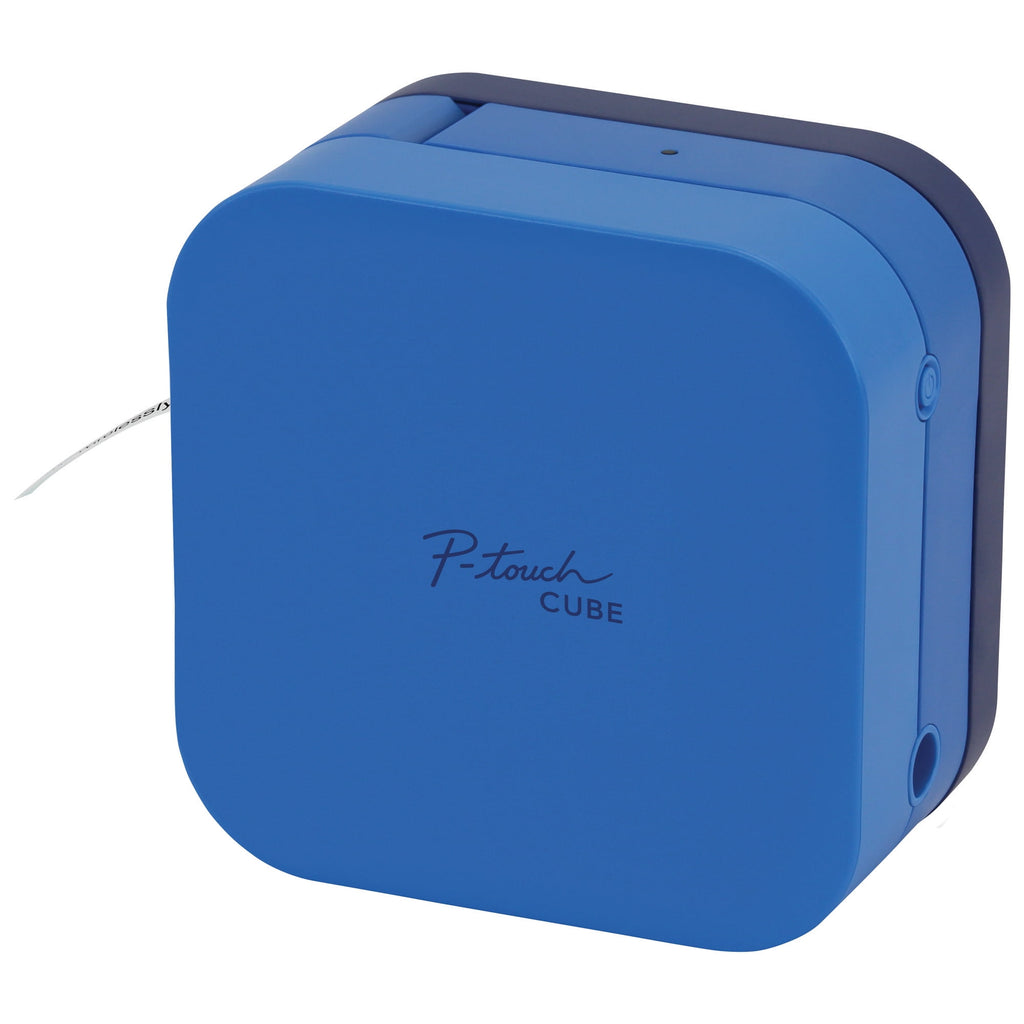 P-Touch Cube Smartphone Label Maker, Bluetooth Wireless Technology - Blue - Image 2