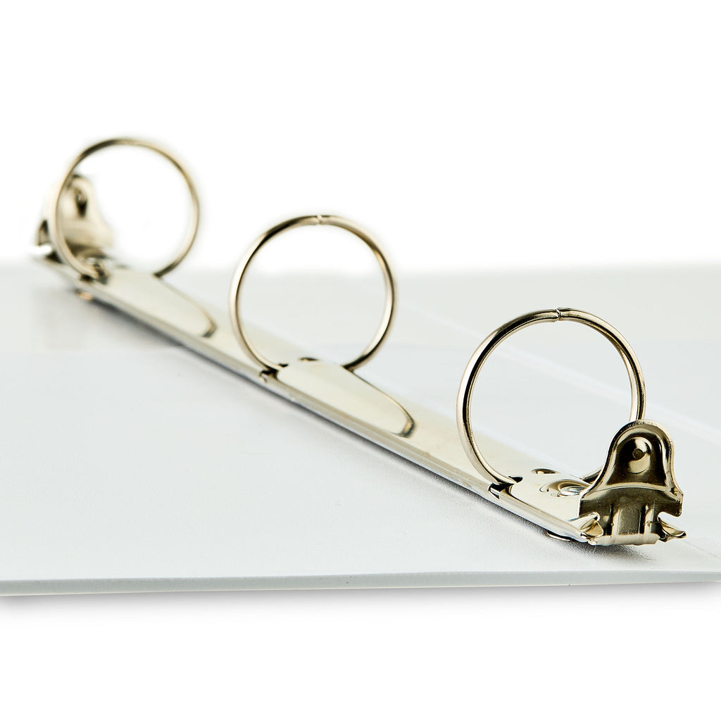 Pen+Gear 1" 3-Ring Standard Binder, White - Image 4