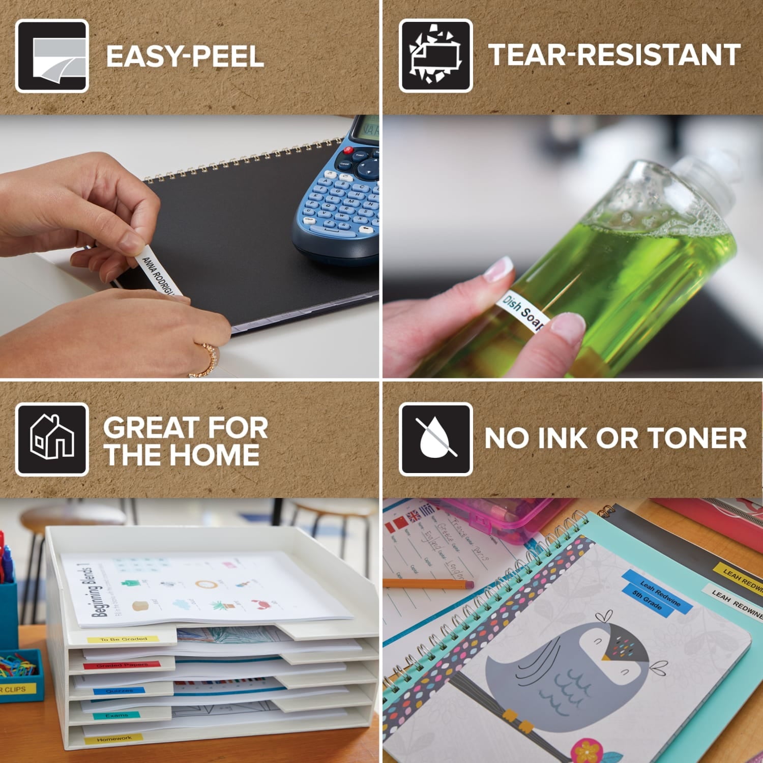 Label Maker | LetraTag 100H Handheld Label Maker, Easy-to-Use, 13 Character LCD Screen, Great for Home & Office Organ... - Image 5