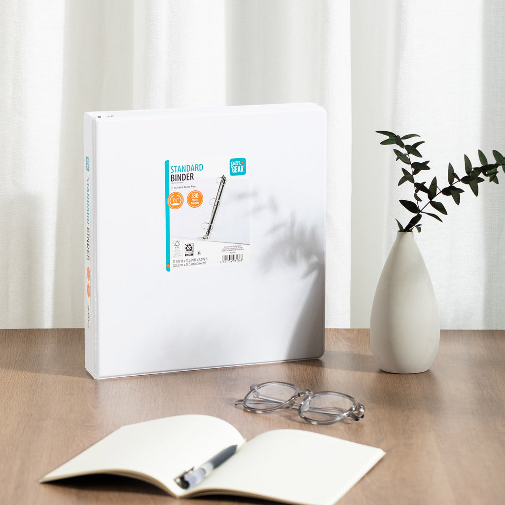 (2 pack) O-Ring Economy Binder 1.5 Inch White 1 Count - Image 4