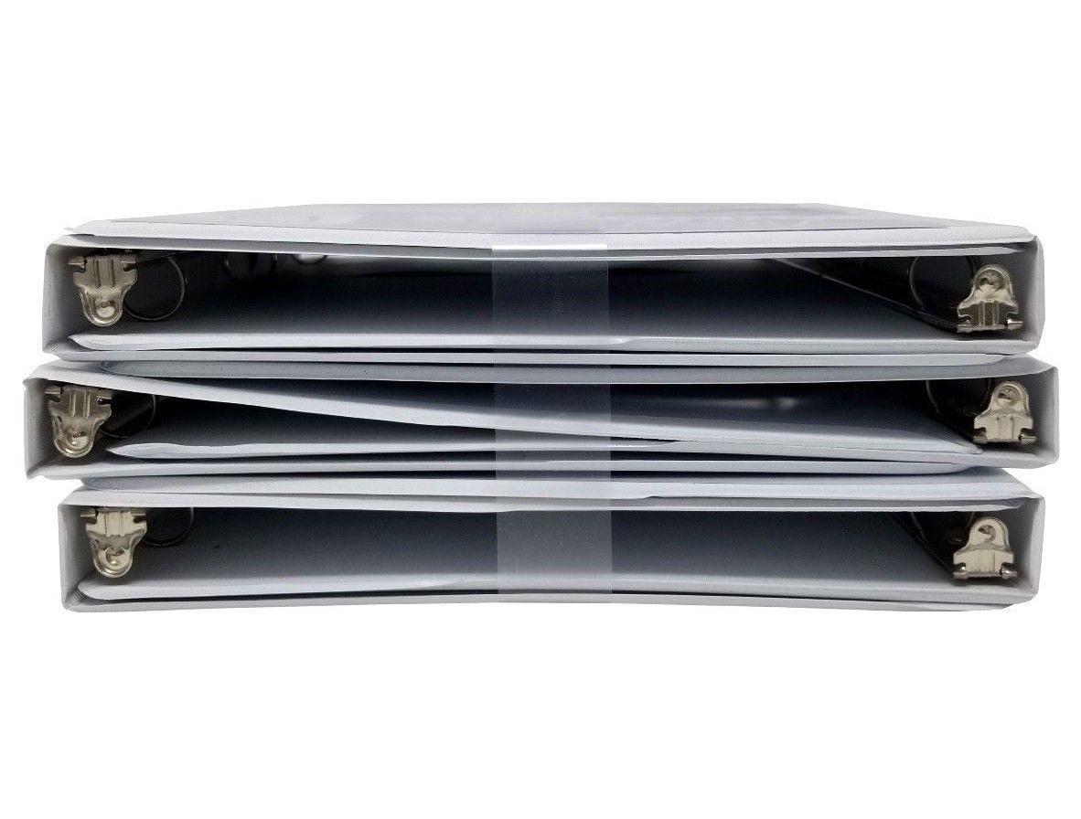 Tops View Binders White 1/2 Inch Customizable 6 Count - Image 2