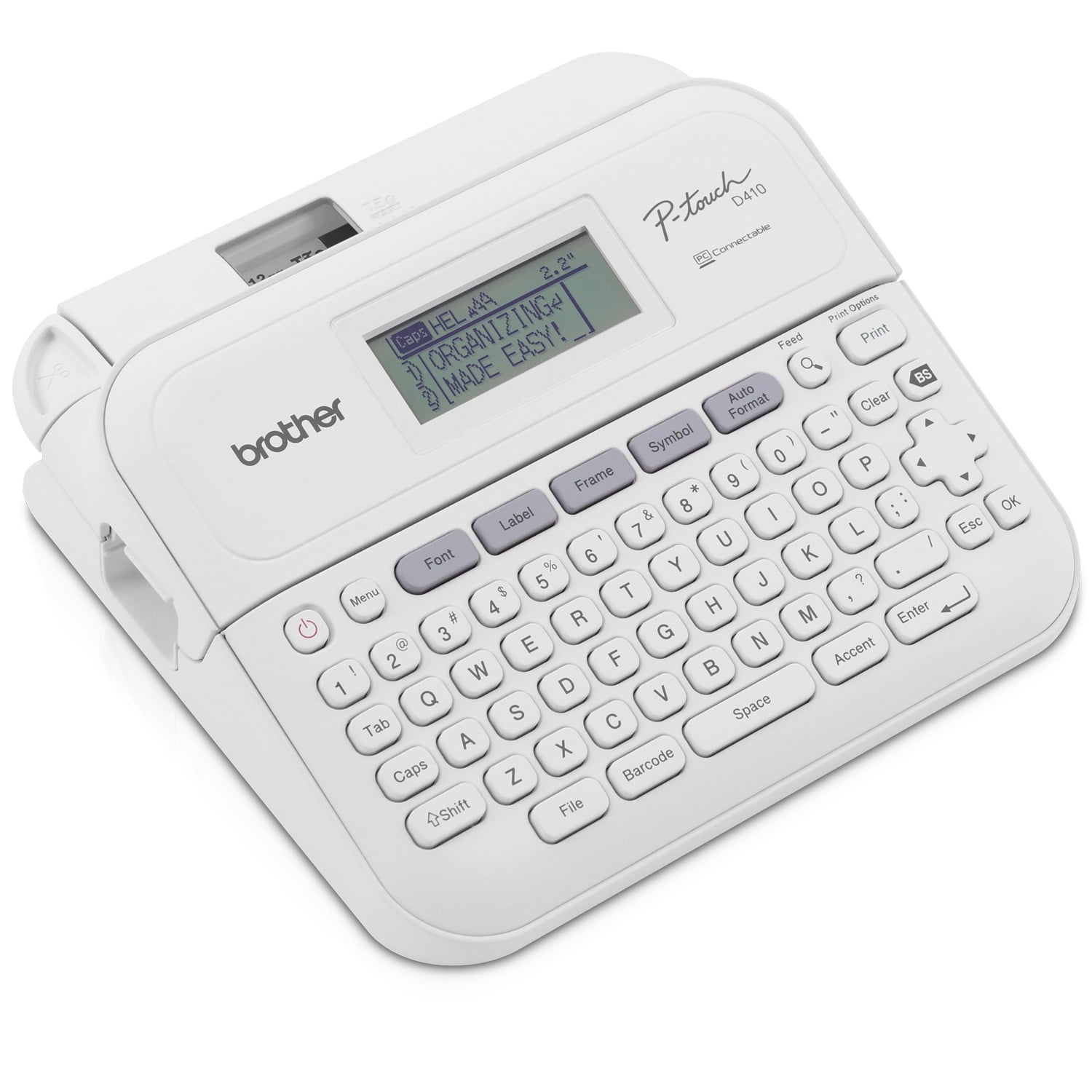 Brother P-touch Home / Office Advanced Connected Label Maker PT-D410 - Image 2