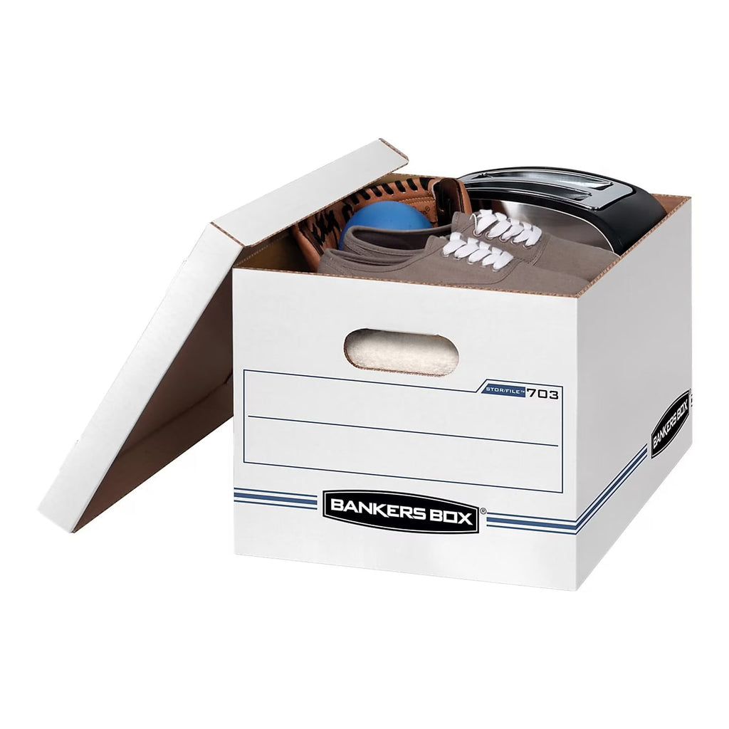20 Pack Stor/File Basic Duty File Storage Boxes, Lift-Off Lid, Letter/Legal - Image 3