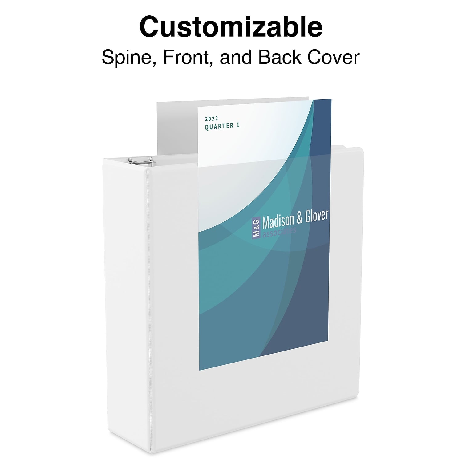 Staples Economy 3" 3-Ring View Binders White 12/Carton 23743/21691VS - Image 4