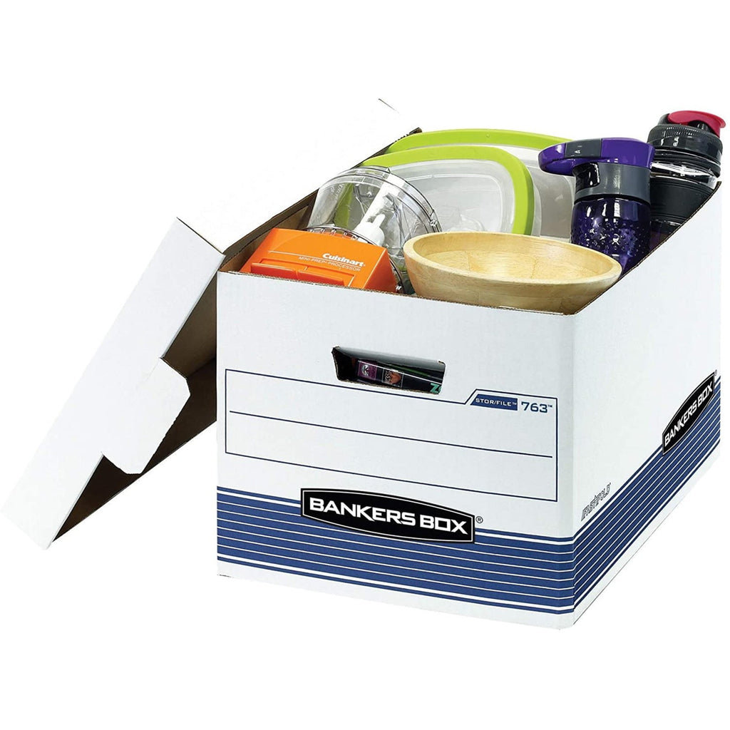 30 Pack Stor/File Medium-Duty File Storage Boxes With FastFold Lift-Off Lid For Letter/Legal - Image 3