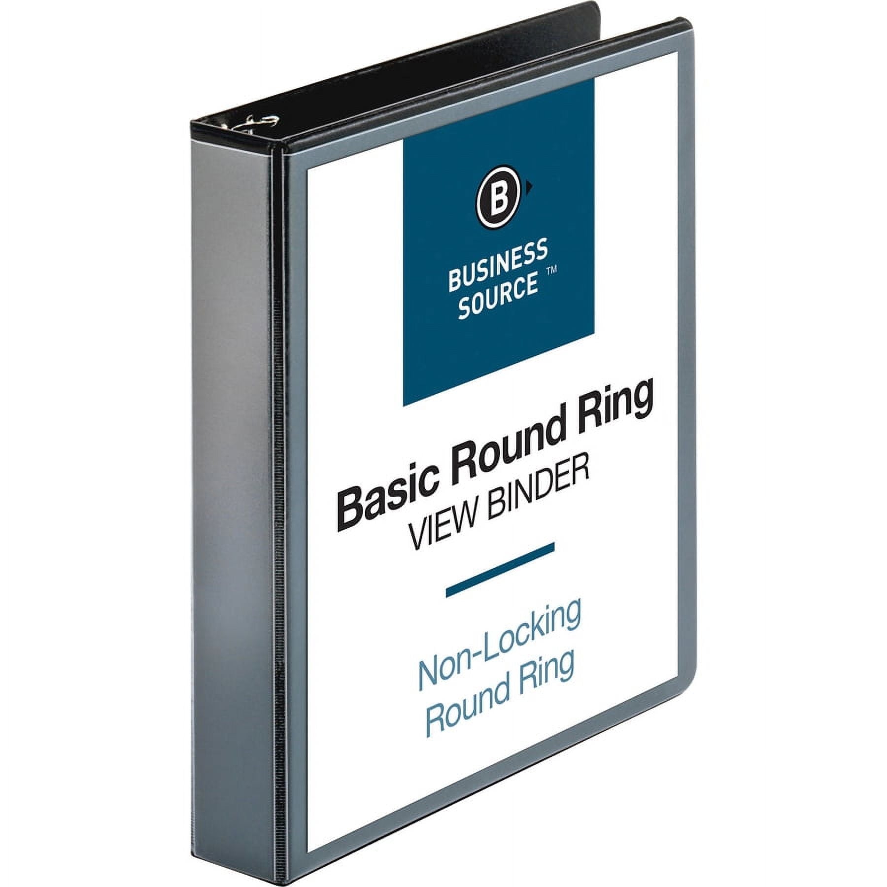 Round Ring View Binder - 1 1/2" Binder Capacity - Letter - 8 1/2" X 11" Sheet Size - 350 Sheet Capacity - Round Ring ... - Image 5
