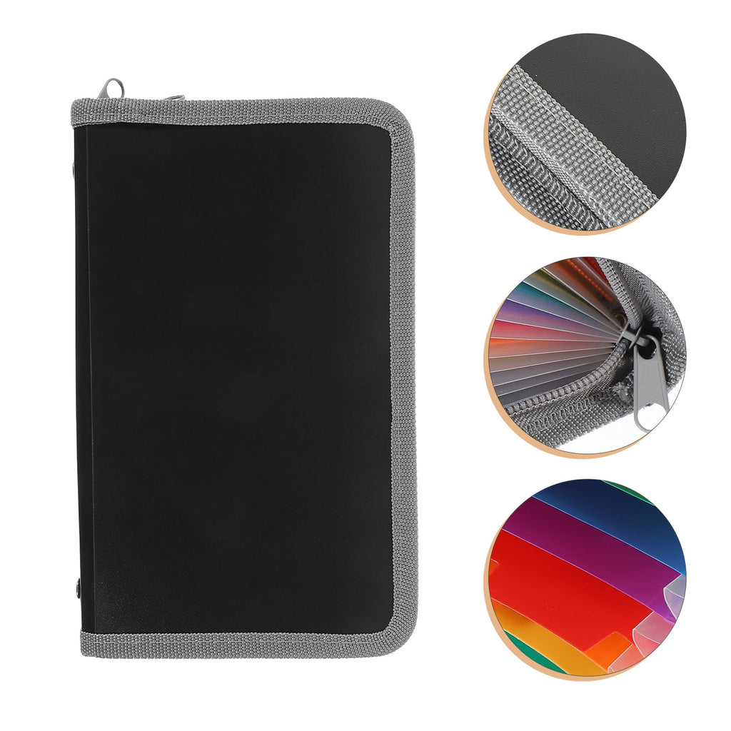 Accordion File Organizer, 13-Pocket Receipt Holder with Zipper - Image 5