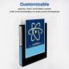 1" Heavy Duty View Binder, One-Touch EZD Ring, Black, 275 Sheets - Image 3
