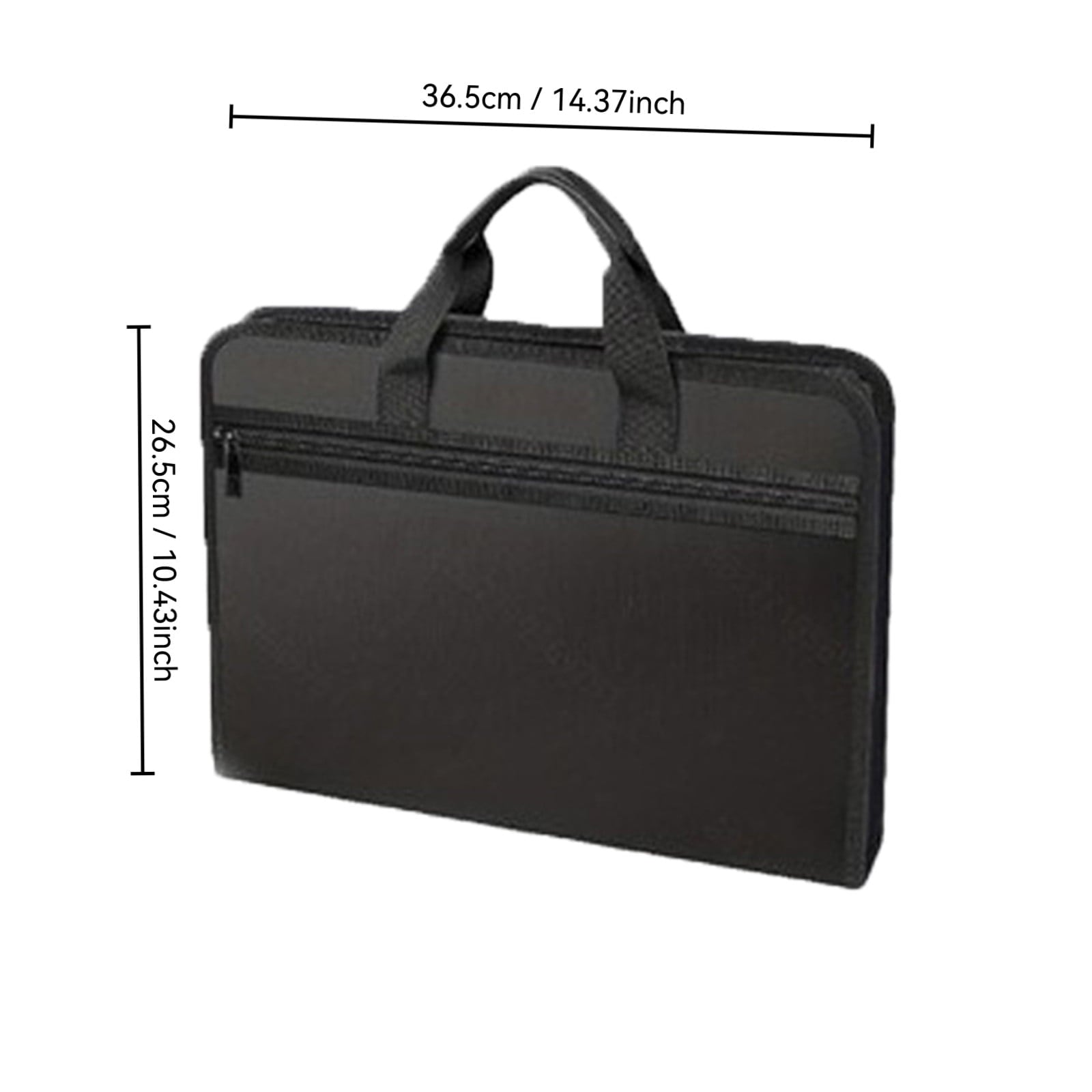 Important Document Organizer Accordion File Organizer Fireproof Expanding File Folder Storage Box with Zipper Labels ... - Image 3