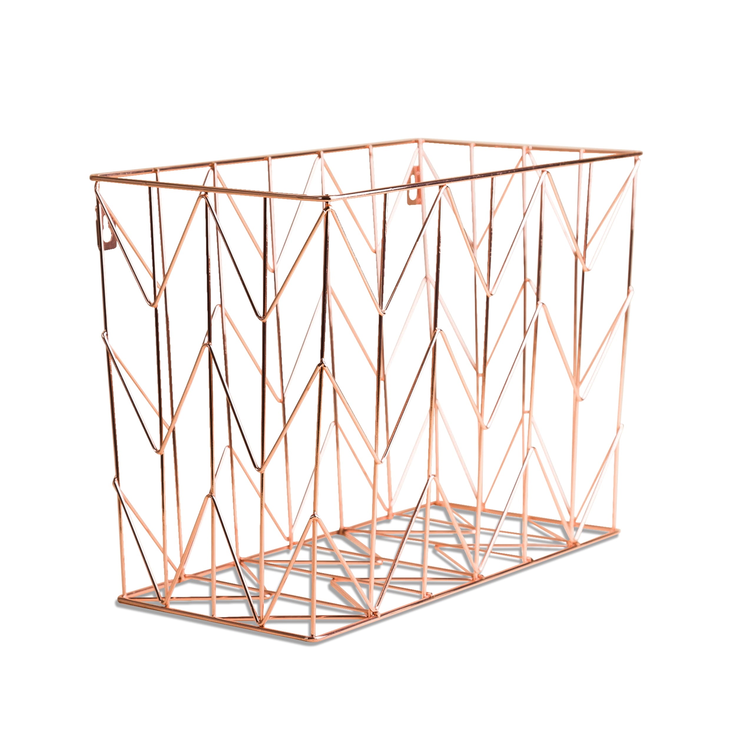 Wire Hanging File Folder Desk Organizer, Copper, 854U - Image 2