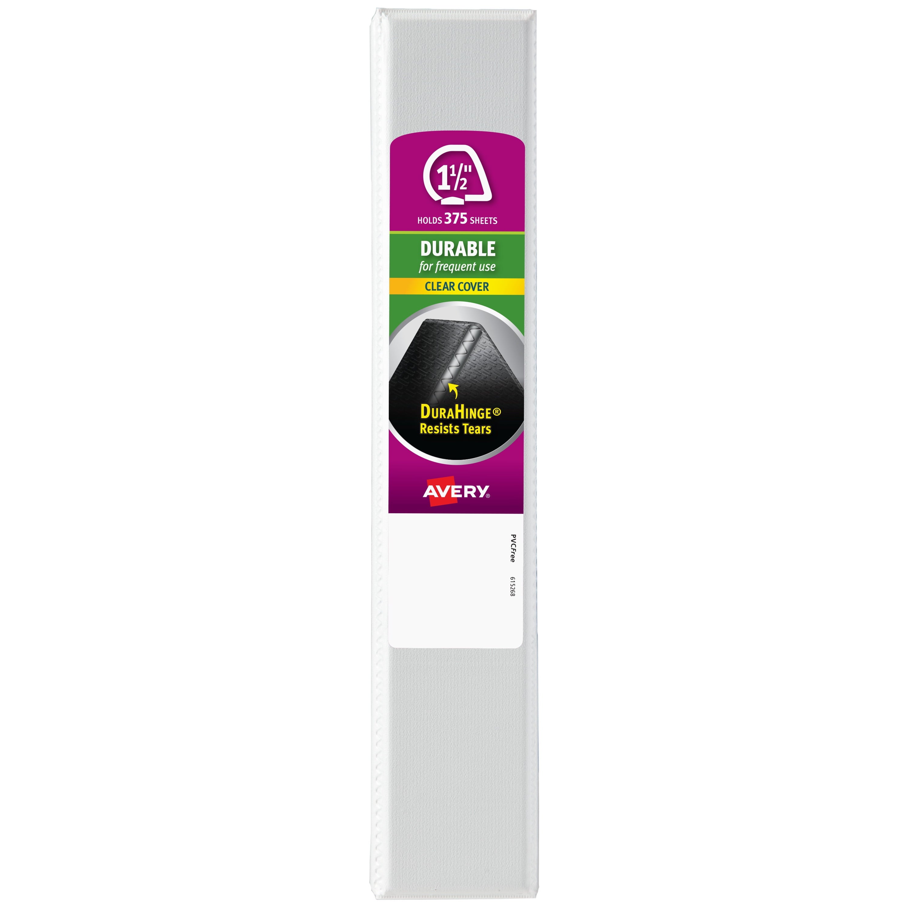 Avery Durable View 1.5" Binder, Color Received Will Vary (17028) - Image 4