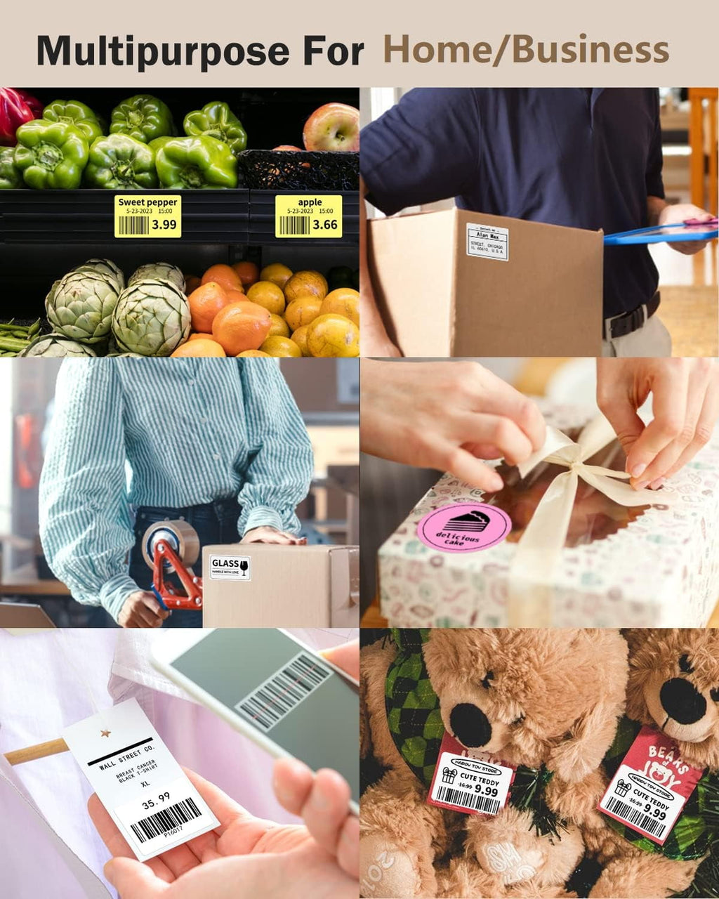 M200 Versatile Bluetooth Thermal Label Maker for Shipping, Labeling, and Small Business Applications - Enhance Effici... - Image 5
