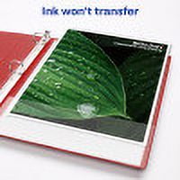 Durable Binder, 1" Slant Rings, 220-Sheet Capacity, DuraHinge, Red (27201) - Image 5