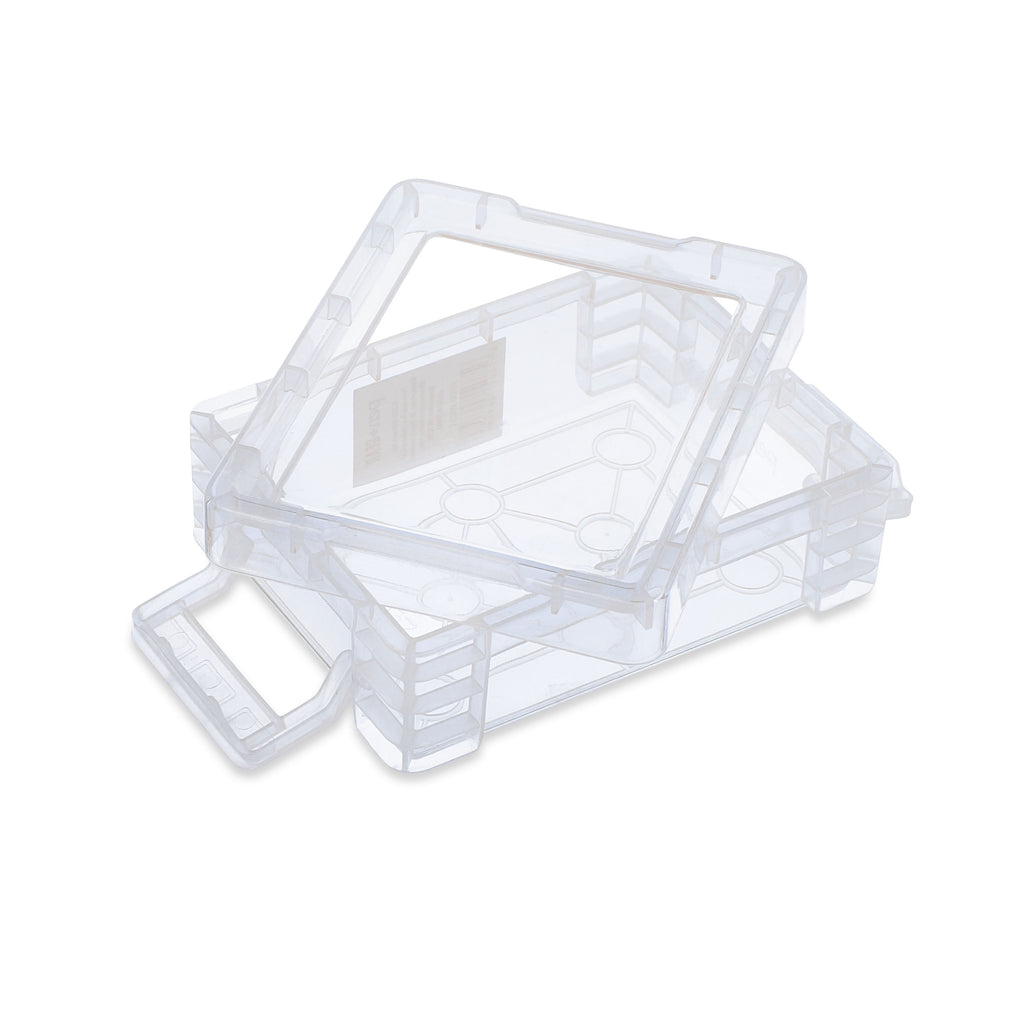 Pen+Gear Plastic Storage Box, Clear Desktop Organizer,New, 1 Counter per Pack - Image 3