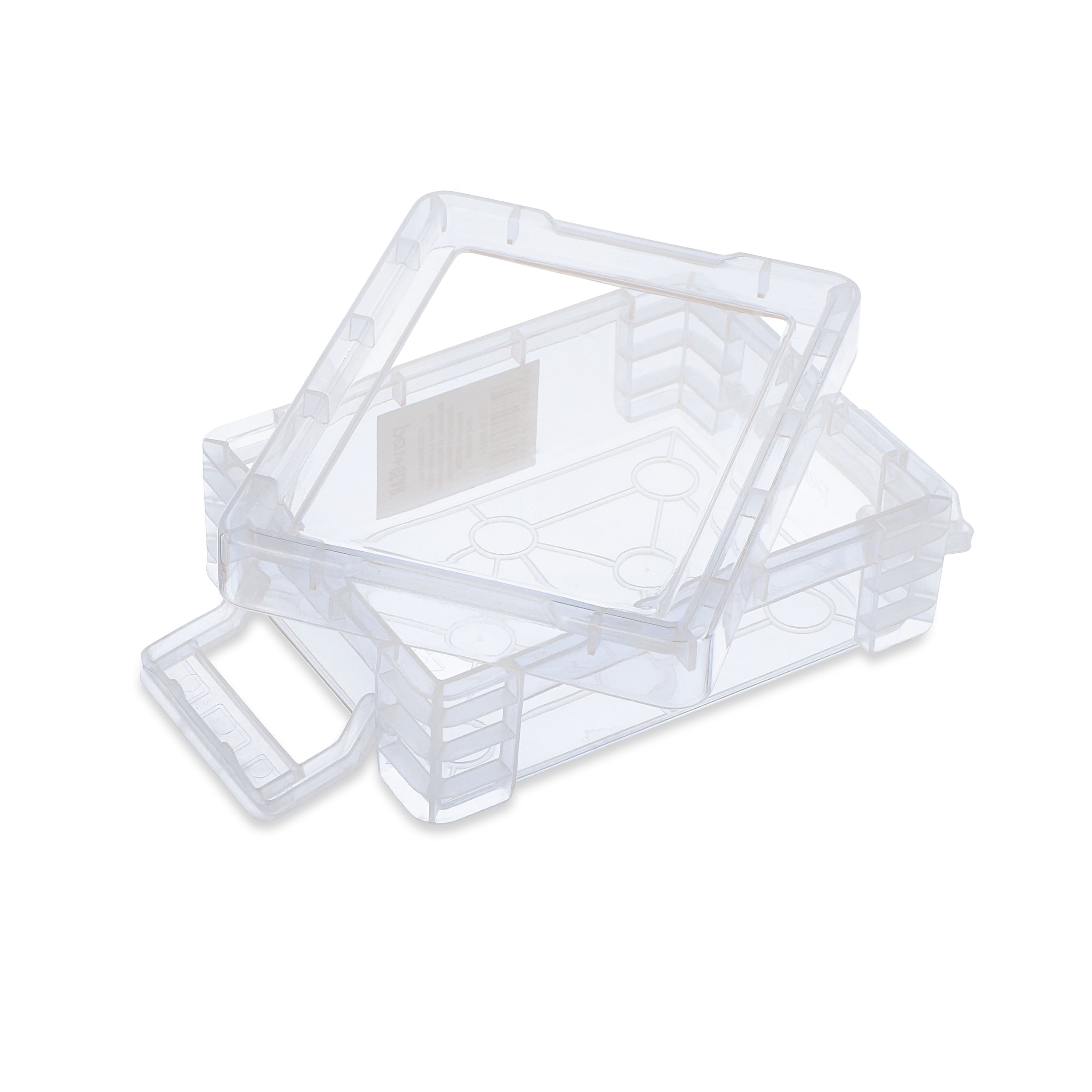 Pen+Gear Plastic Storage Box, Clear Desktop Organizer,New, 1 Counter per Pack - Image 3
