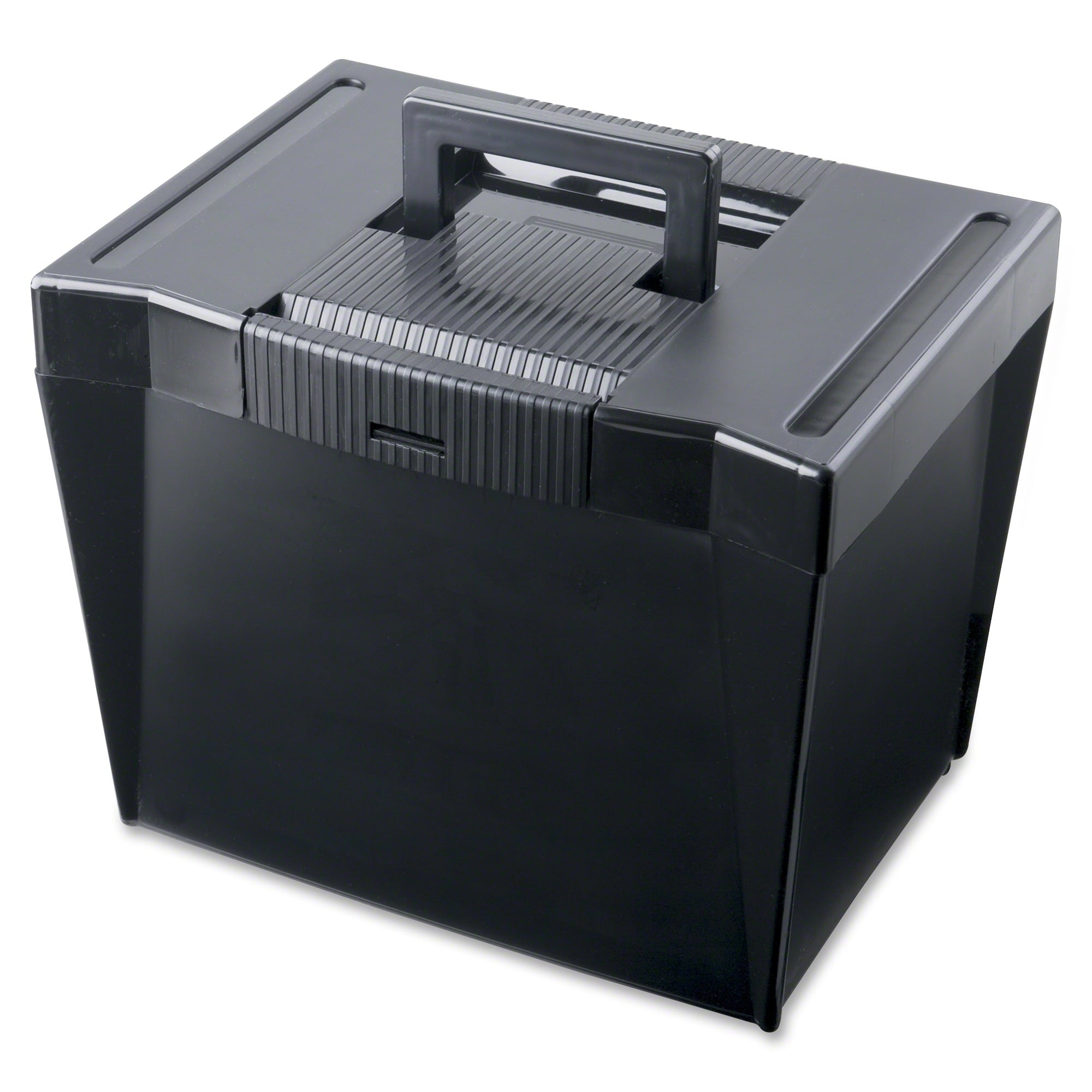 Pendaflex Economy File Box, Black, Letter Size, 1 Each - Image 2