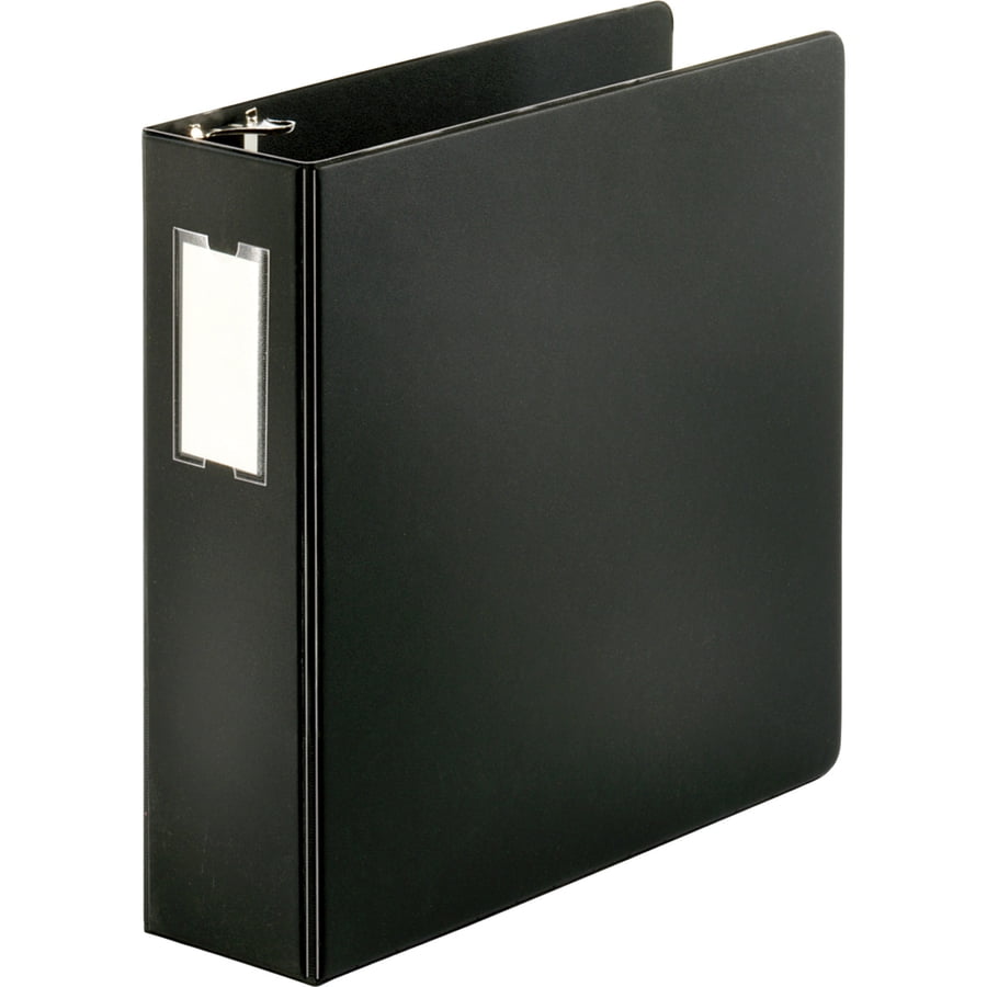 Business Source, BSN33113, Slanted D-ring Binders, 1 Each, Black - Image 4