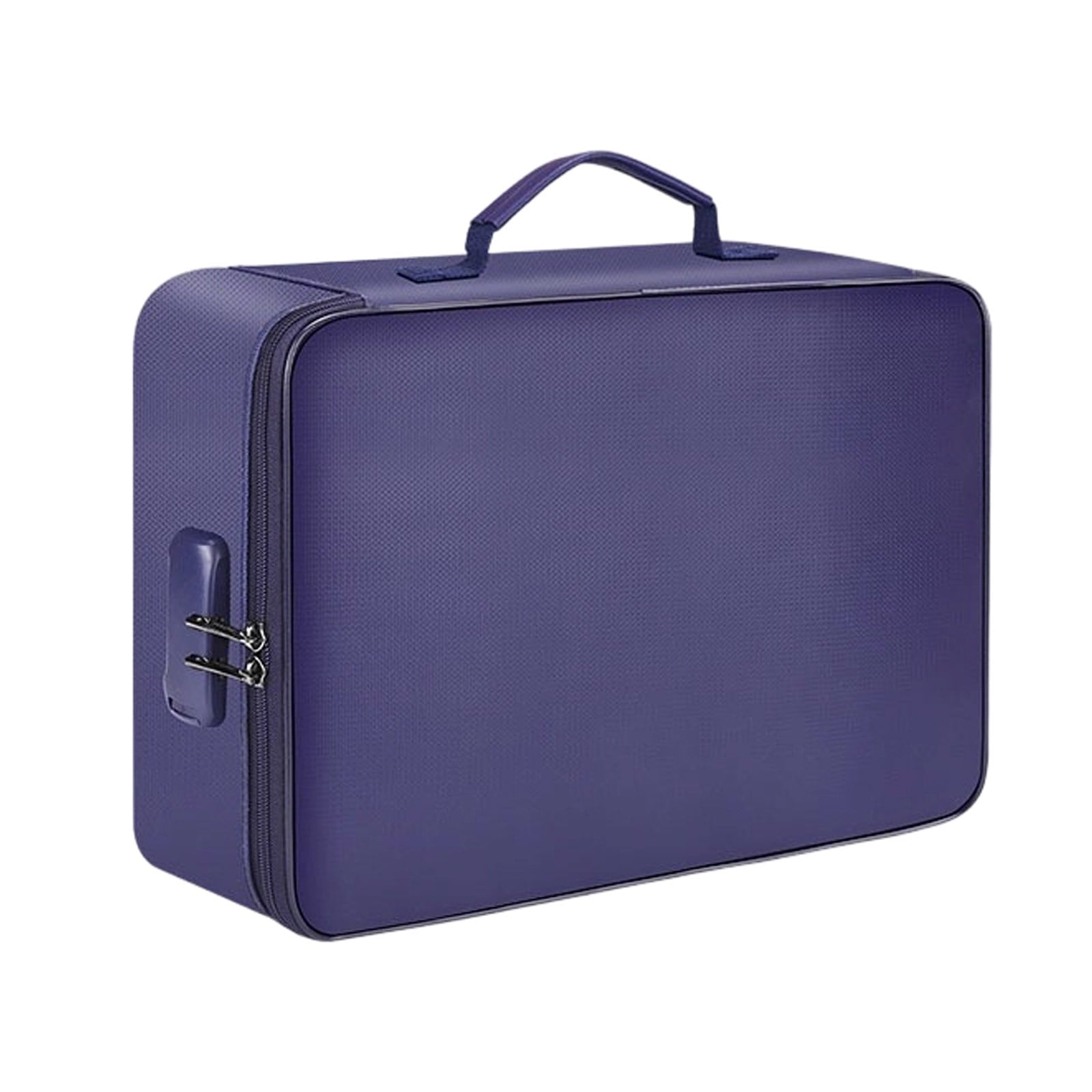 with Lock, Portable Fire Safe Box, Fire Proof File Box for s, Passport, Certificates and Laptop, Important Organizer,... - Image 2