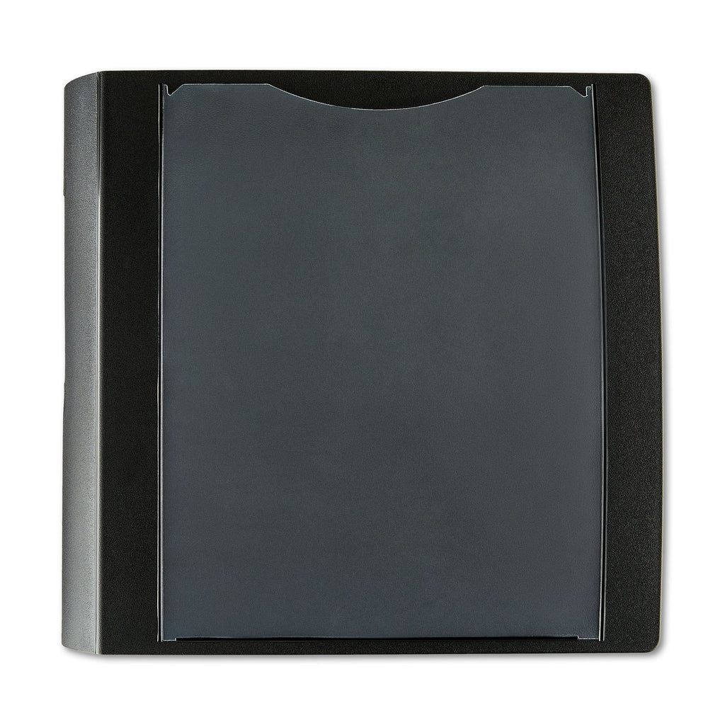 Pen+Gear Heavy Duty View 2" D-Ring Binder, Black - Image 2