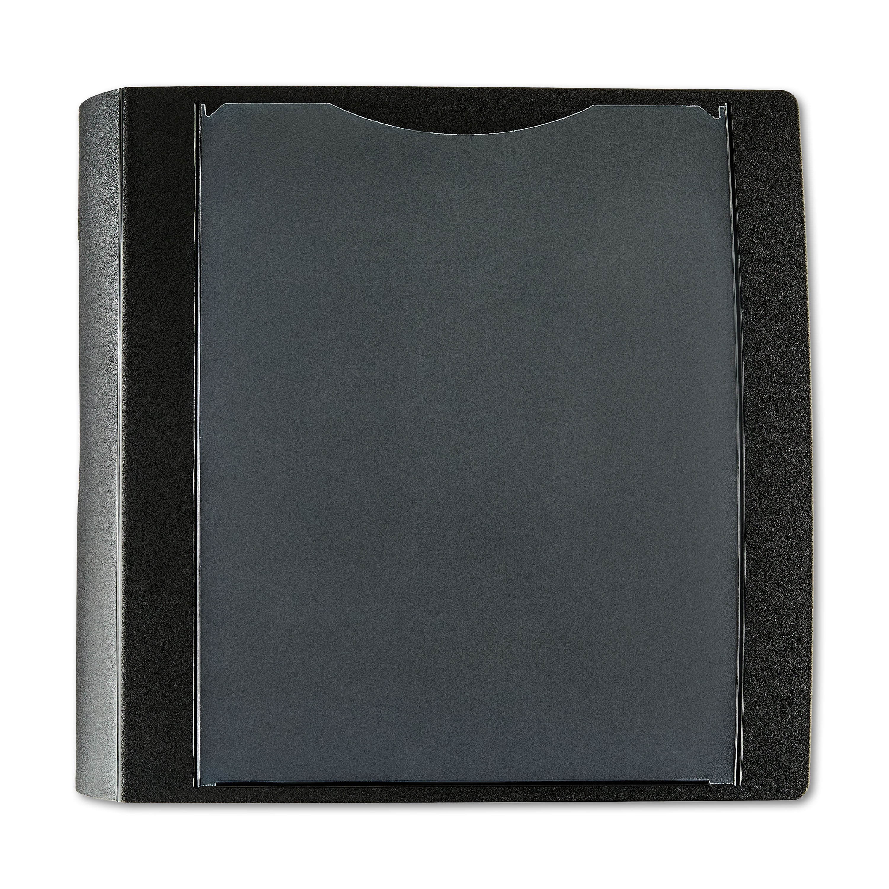 Pen+Gear Heavy Duty View 2" D-Ring Binder, Black - Image 2