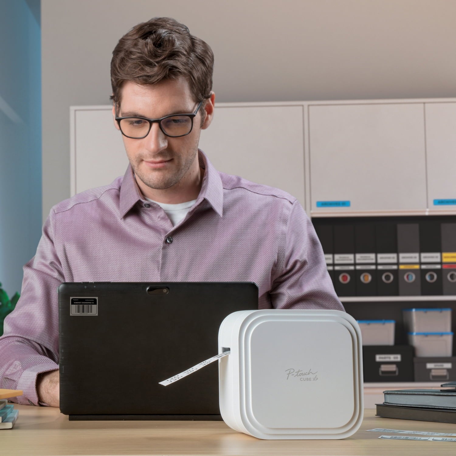 CUBE XP Label Maker with Bluetooth Wireless Technology - Image 4