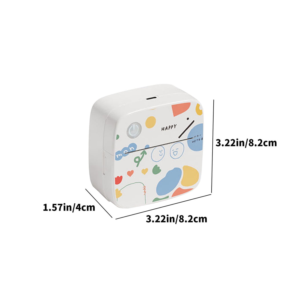 Momihoom Label Maker Machine with Tape, Portable Bluetooth Mini Label Printer for Organizing Storage, Rechargeable Thermal Label Maker Small - Image 3