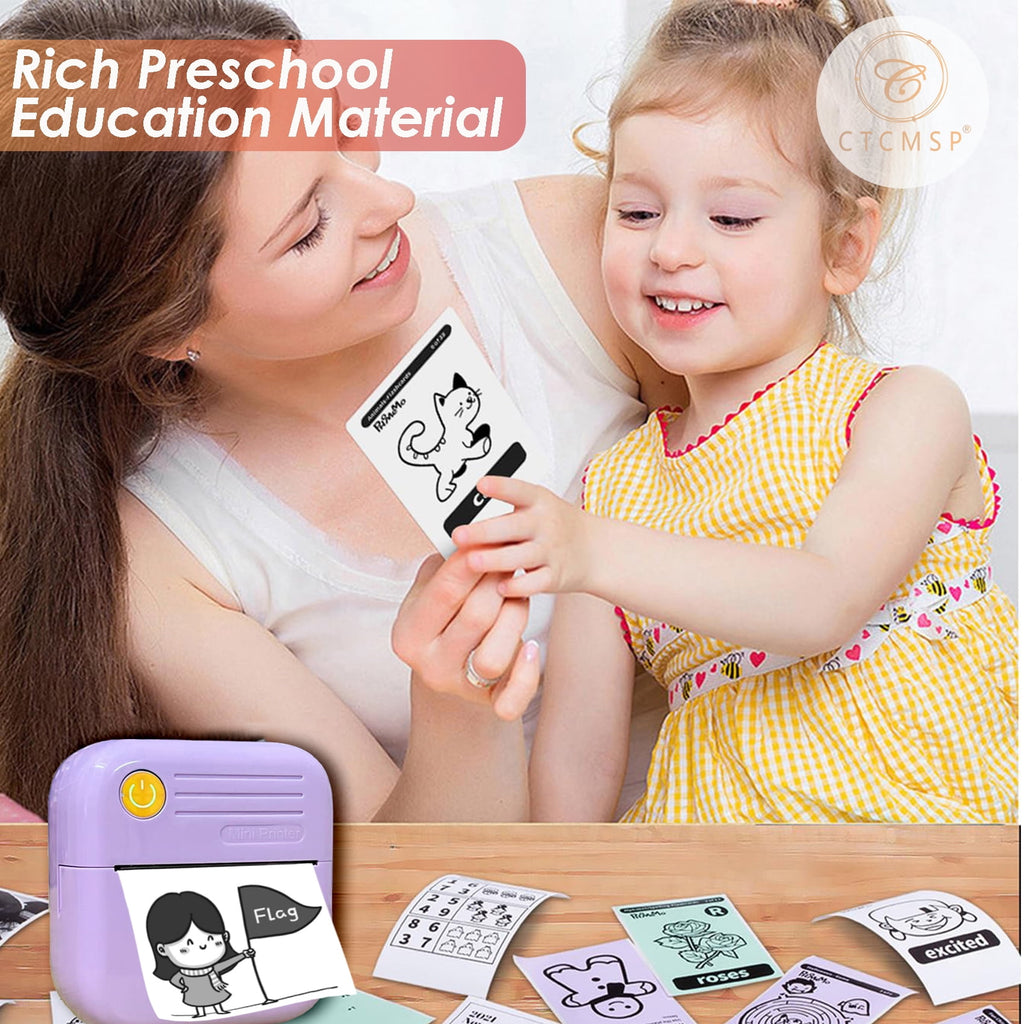Sticker Printer Label Maker Machine,Bluetooth Inkless Printpods,Thermal Sticker Printer Perfect for Photos,Creative D... - Image 4