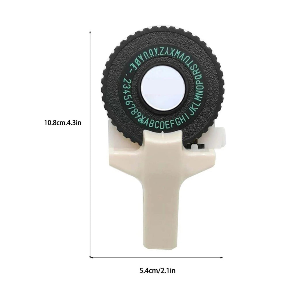 Mini Portable Printer DIY Handheld Typewriter Label Maker for 3D Embossing Manual Tape - Image 3