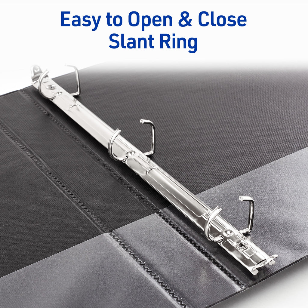 Durable View 1" Binder, Dark Blue Binder (17014) - Image 3