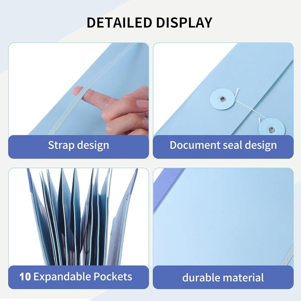 Document Organizer Binder, Life File Folders for Important Papers, Emergency Binder, Birth Certificates, IDs, Passpor... - Image 2