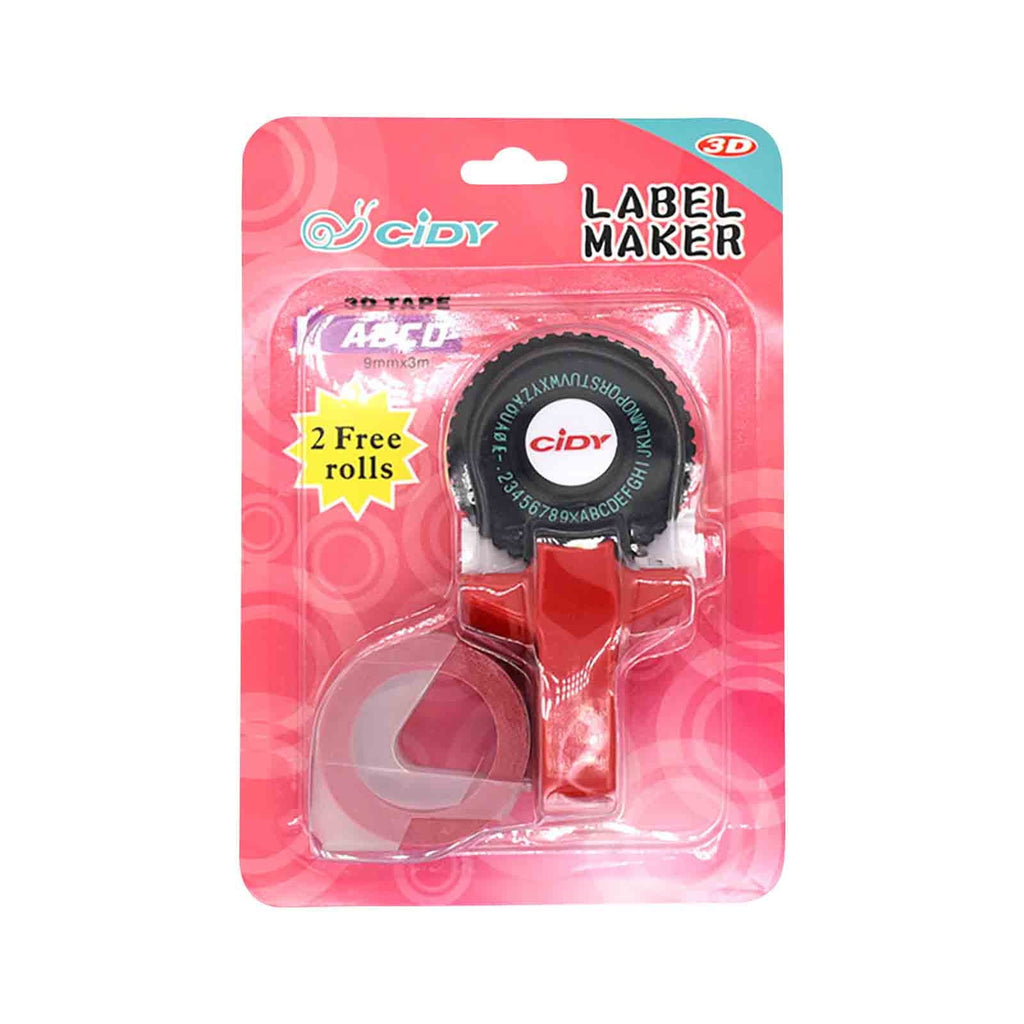 Embossing Label Maker Machine with Tapes, Omega S Vintage 3D Embosser, Old School Handheld Label Printer, Portable Re... - Image 6