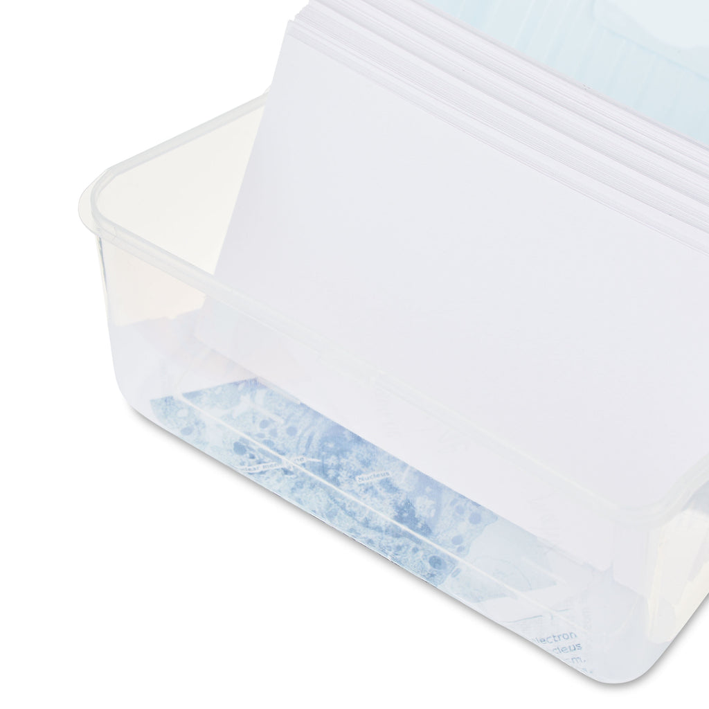 (3 pack) Pen+Gear Desktop Storage Box, 3" x 5", White, Plastic Storage Organizer For Home & Office White - Image 6