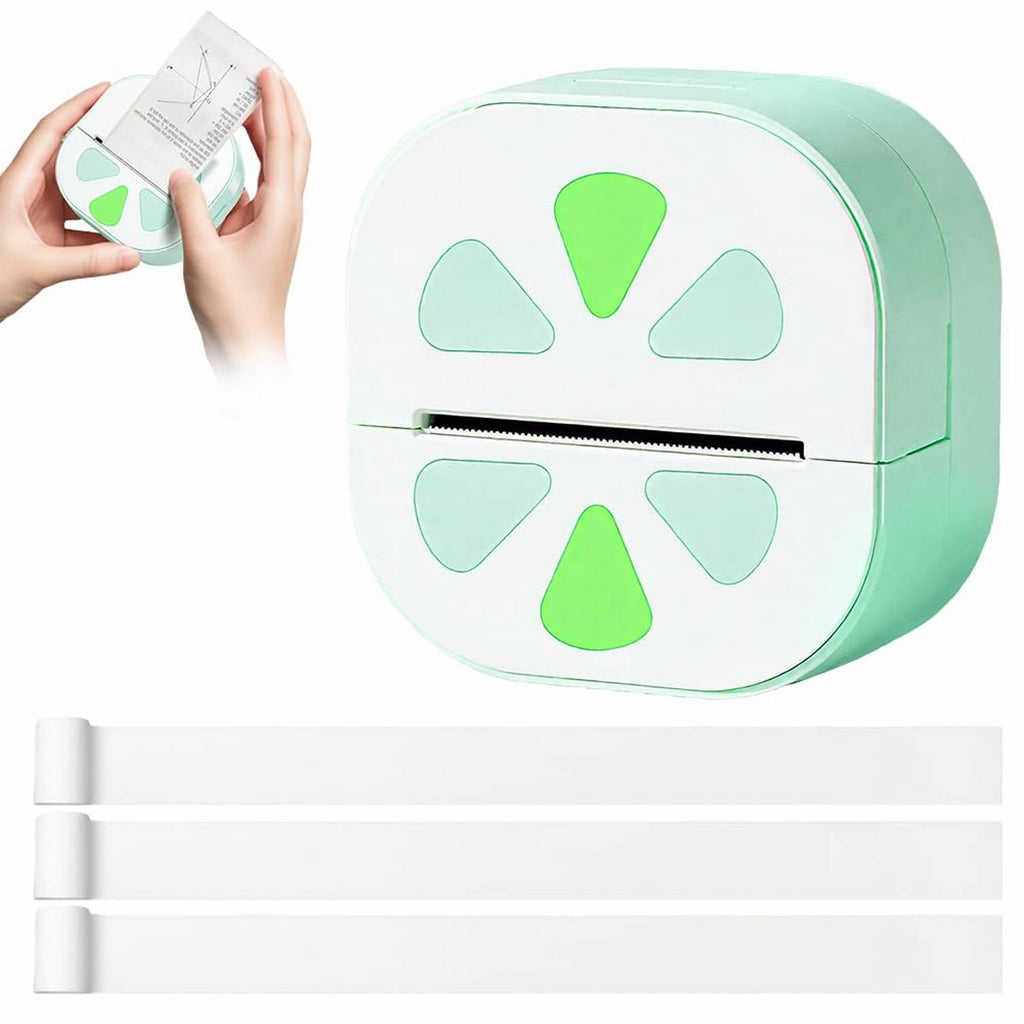 Mini Bluetooth Thermal Sticker Printer, Inkless Pocket Label Maker for Study Notes Journaling Diy, Wireless Portable ... - Image 2