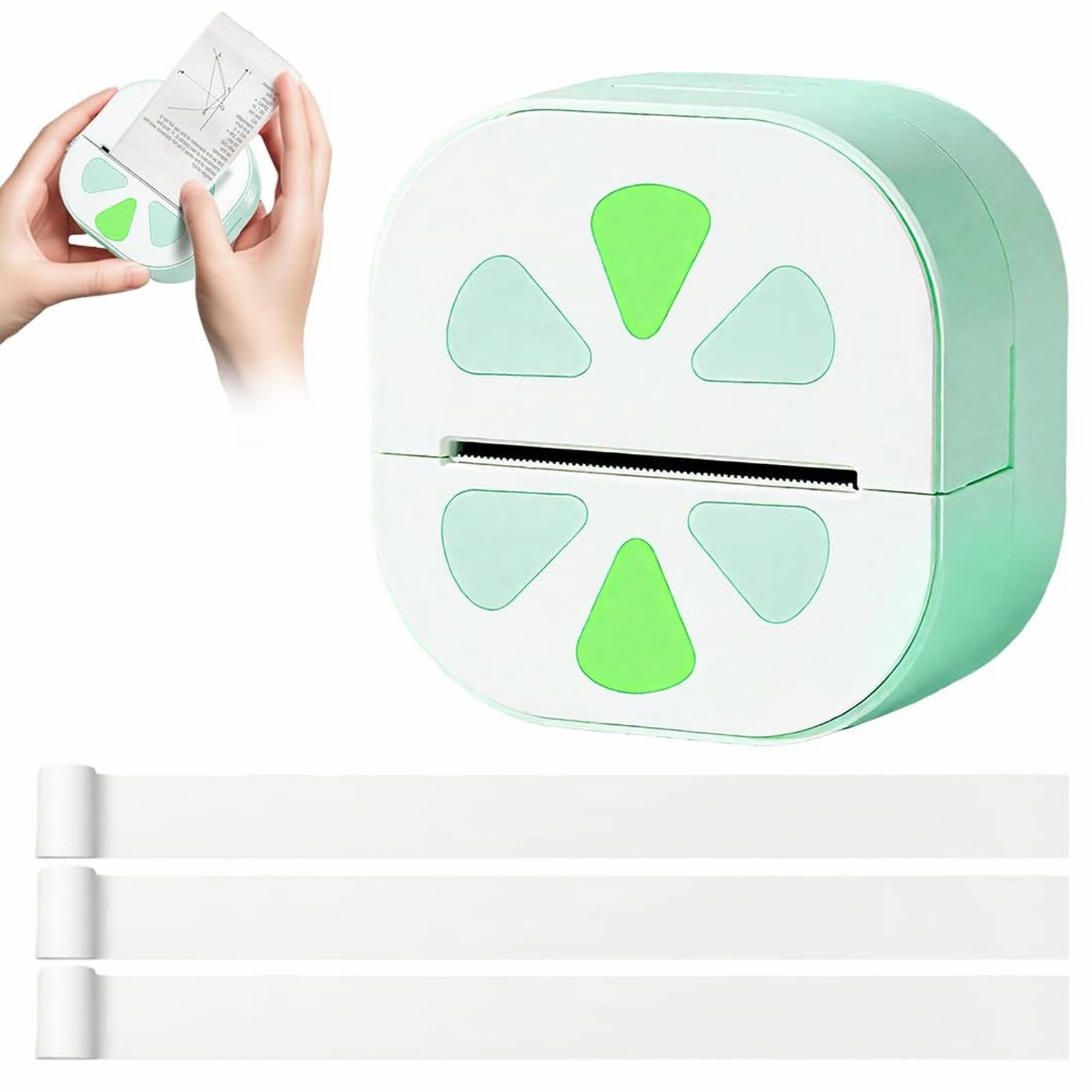 Mini Bluetooth Thermal Sticker Printer, Inkless Pocket Label Maker for Study Notes Journaling Diy, Wireless Portable ... - Image 2