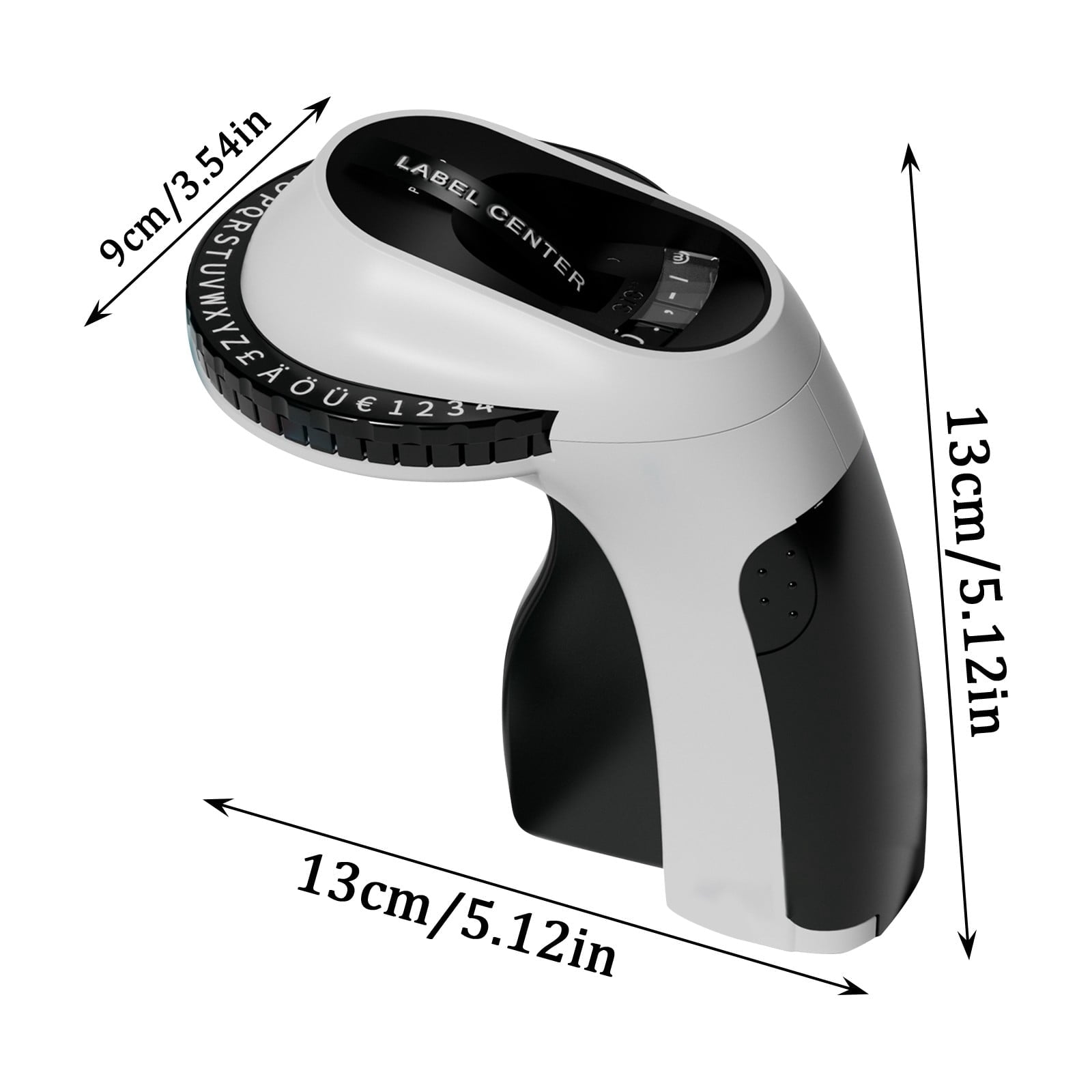 Embossing Label Maker Machine with 6 Rolls of 3D Tape, Vintage Manual Design for Home, Office, and Crafting, Create C... - Image 2