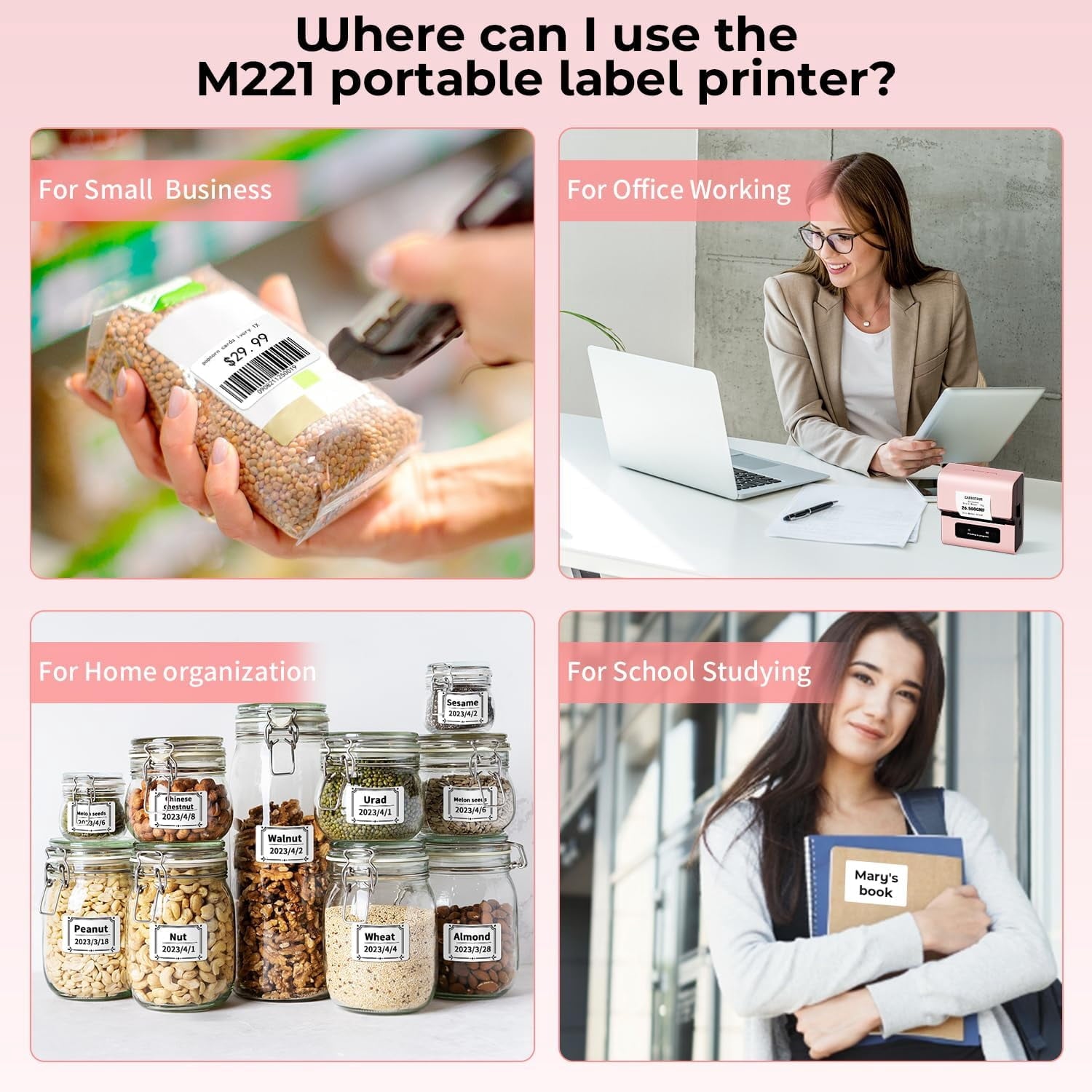 Label Maker- Address Label Printer - 3'' Bluetooth Thermal Label Priner Perfect for Address, Barcode, Crafts, and Sma... - Image 5