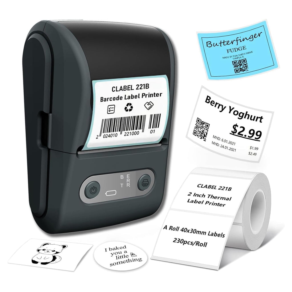 Wireless Portable Label Maker Machine With Fast Thermals Printing For Office Inventory Kitchen Storage And Baby Items - Image 6
